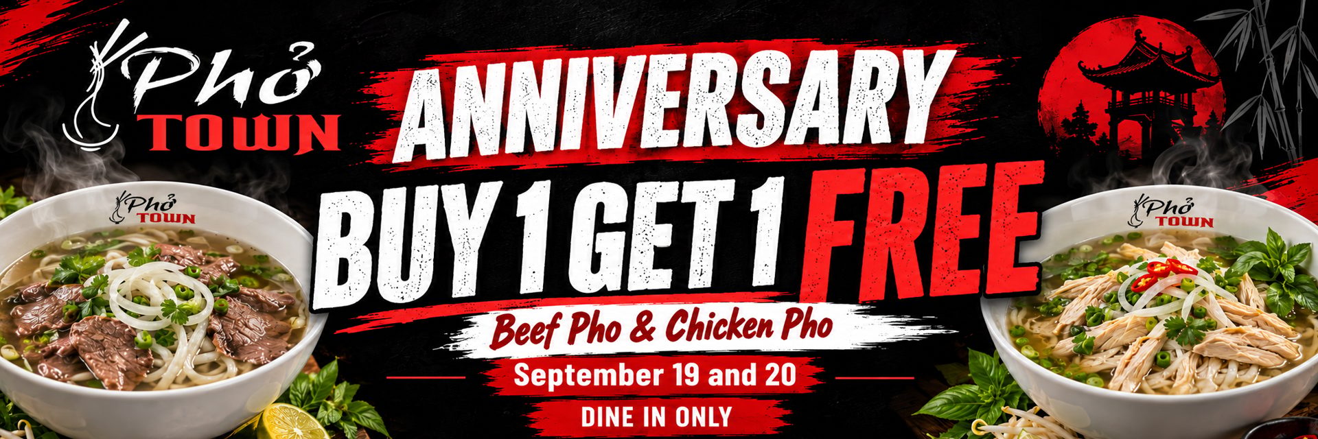 Pho Town Anniversary